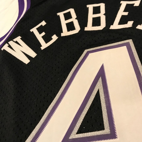 NWT - kings webber black swingman jersey - Picture 3 of 5